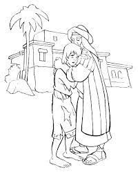 The prodigal son colouring sheet. Prodigal Son 8 Coloring Page Free Printable Coloring Pages For Kids