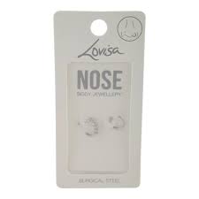 Diamante And Plain Nose Ring 2 Pack Lovisa Jewellery Australia Nose Rings Nose Piercings Lovisa Nosepiercin Body Jewellery Lovisa Jewellery Nose Ring