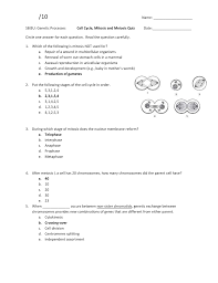 Perhaps it was the unique r. Day 11 Mitosis And Meiosis Quiz Answers