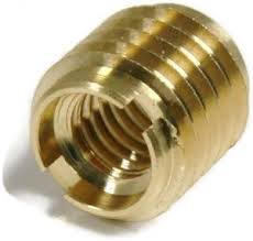 Metric Thread Insert For Wood Solid Brass 400 M8 M8 X 625 Metric Thread Solid Brass Brass