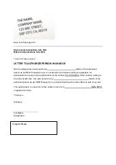 Even if changes are announced via email or in writing in other official channels, it's still a good idea for managers to speak directly to their employees about. Company Sim Card Authorization Letter Complete