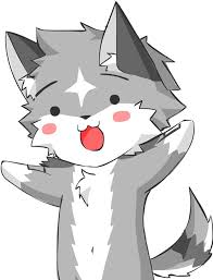 Then draw two round eyes. Wing Wolf Cute Xd By Wingwolf88 On Deviantart