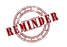 Image result for REMINDER