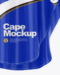 Download Glossy Cape Mockup In Object Mockups On Yellow Images Object Mockups