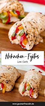 Wenn ich rezepte finde, die schnell und einfach zum zubereiten sind, dann bleibe ich da eine zeit dabei. Schnelle Low Carb Hahnchen Fajita Rollchen Carb Fajita Hahnchen Rollchen Schnelle Schnelle Low C Rezepte Gesunde Rezepte Low Carb Rezepte Abendessen