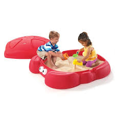 Crabbie 4 Rectangular Sandbox With Cover In 2020 Sandbox Cool Toys For Boys Kids Sandbox
