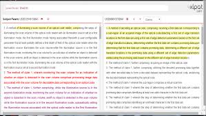 patent claim mapping xlpat labs