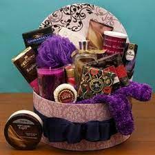 Gift Basket Home Spa Fill A Cute Hat Box Include Moisturizer Bubble Bath Scented Candles A S Homemade Gift Baskets Special Gifts For Mom Homemade Gifts