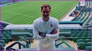 Roger federer's bid to win a 21st grand slam title got off to a nervy start at wimbledon on tuesday when his opponent adrian mannarino had to retire at the start of the fifth set in the first round. Roger Federer Posts Picture From All England Club Ahead Of Wimbledon 2021 Main Draw See Photo Latestly
