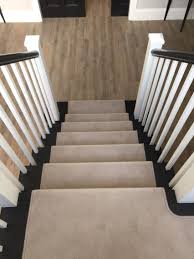 Carpet Runner On To Karndean Van Gogh Country Oak Fitted By Us Karndean Flooring Stair Runner Carpet Floor Colors