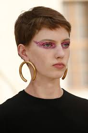 Valentino Vogue Makeup Rhinestone Makeup Runway Makeup