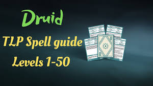 Everquest Druid Spell Guide For Aradune And Rizlona Tlp Servers Levels 1 50 Youtube