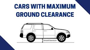 Top 57 Indian Cars With Maximum Ground Clearance Highest