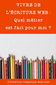 Vivre De L Ecriture Sur Le Web Quel Metier Est Fait Pour Moi Travailler Chez Soi Metier Gagner De L Argent