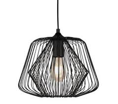 I absolutely love the lights. Vintage Cage Matt Black Pendant 0211bk