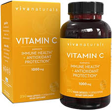 Amazon Com Vitamin C 1000mg 250 Capsules Non Gmo Vitamin C Supplements With Citrus Bioflavonoids Rose Hips For Immune Support Antioxidant Protection Health Personal Care