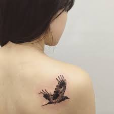 80 Beautiful Back Shoulder Tattoo Designs Tattooblend Crow Tattoo Neck Tattoo Tattoos