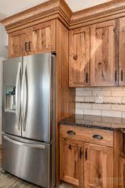 Knot In Westbury By Consumers Kitchens Baths Rustic Kitchen Cabinets Hickory Kitchen Cabinets Stained Kitchen Cabinets