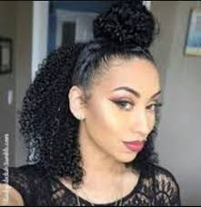 Top Bun Back Down Curly Hair Styles Naturally Natural Hair Styles Curly Hair Styles