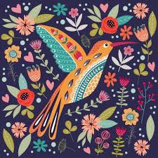 Green bird flower pattern, this design featres a beautiful green pattern of white flowers and green birds. 200 Birds And Flowers Illustration Ideas In 2021 Illustration Birds Bird Illustration