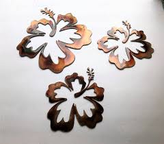 Unfollow flower metal wall art to stop getting updates on your ebay feed. Hawaiian Hibiscus Flower Tropical 3 Piece Set Trio