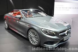 2016 Mercedes S Class Cabriolet 2015 Iaa Live