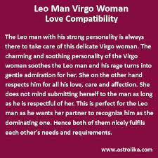 The taurus lady and virgo guy have been in a relationship that may endure for a long time. Leo Man And Virgo Woman Love Compatibility Aries Men Virgo Men Taurus Man Taurus Woman