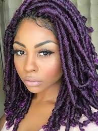 Black And Purple Ombre Braids 29 Dark Purple Hair Colour Ideas To Suit Any Taste In 2019 Dark Purple Hair Colour Ideas Colori Curly Crochet Hair Styles Crochet Hair Styles Twist Hairstyles
