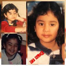 Janhvi kapoor with younger sister khushi kapoor. Childhood Pic Of Jhanvi Kapoor Bollywood Stars Bollywood Actress Childhood