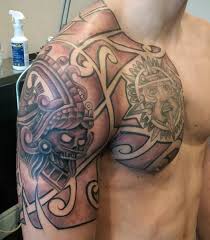 Scholars studying the aztec (or mexica) religion have identified no fewer than 200 gods and goddesses, divided into three groups. 250 Amazing Aztec Tattoo Designs And Ideas Body Art Guru
