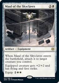 Adventures in the forgotten realms (afr) modern horizons 2 (mh2) modern horizons timeshifted reprints (h1r) strixhaven (stx) strixhaven: Mtg Maul Of The Skyclaves Card Prices And Decks August 2021 ð— ð—§ð—šð——ð—˜ð—–ð—žð—¦