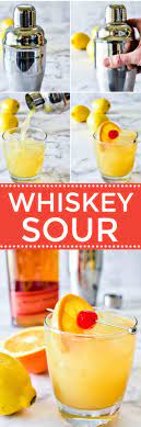 Whiskey Sour Recipe Recipes Party Food And Drinks Sour Foods