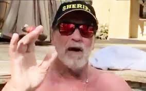 The surprise revelation of a new surgery came after the 73 year old schwarzenegger posted a series of photos to twitter. Arnold Schwarzenegger Enjoys Self Isolation Smoking A Cigar In Jacuzzi Who Says Isolation Has To Be Boring Watch