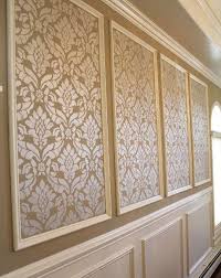 10 Beautiful And Elegant Traditional Home Wall Decor Ideas To Copy In Your House Goodnewsarchitecture Damask Stencil Damask Wall Dining Room Makeover