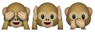 See No Evil Hear No Evil Speak No Evil Emoji Monkeys The Case Of The 3 Monkeys Is Tearing Twitter In Two Design De Superficie Design
