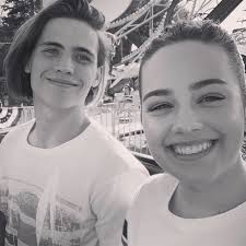 My forever favorite duo @tannerbuchananofficial and @missmarymmouser during  the time of Cobra Kai Season 2 ❤️ A perfect #tbt for Tanner and Mary , love  them so much 🫶🏻 📸: @missmarymmouser #tannerbuchanan #