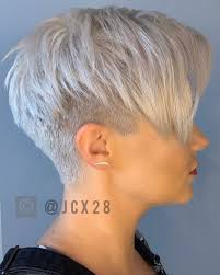 Look like an embodiment of style and elegance by choosing an asymmetric. Pin On Blonde Pixie Haircut