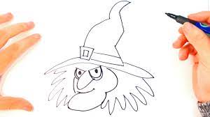 This lesson will help all you novice artists out there . How To Draw A Witch For Kids Witch Easy Draw Tutorial Youtube