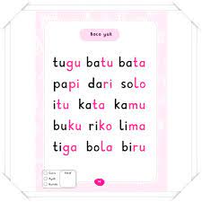 *** halaman ini berisi daftar tautan yang merujuk ke semua lembar kerja anak usia dini (tk/paud) dari semesta ibu. Buku Anak Paud Tk Belajar Membaca Anak Tk Paud 60 Jam Pintar Baca Tanpa Di Eja Shopee Indonesia