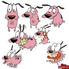 Courage The Cowardly Dog Photo Courage The Cowardly Dog Cartoon Tattoos Cartoon Painting Old Cartoons