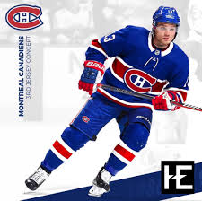 Chandail du canadien de montréal pour fillette rose, grandeur 6 ans. Hockey30 Le 3e Chandail Bleu Du Ch Deja Dans L Histoire