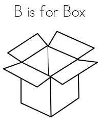 Box B Is For Box Coloring Page Coloring Pages Printable Coloring Pages Colouring Pages