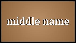 Middle Name Meaning Youtube
