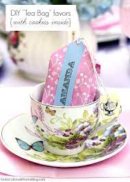 Diy Tea Party Favors Tea Bag Cookie Packs Tea Party Favors Diy Tea Party Favors Tea Party Birthday