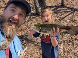 First fishing catch of the season for my little girl