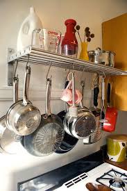 Pot Rack Kitchen Decor Apartment Kitchen Pot Kitchen Decor