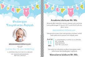 Desain kartu nama lebih cepat dengan ratusan layout di canva. Download Syukuran Kelahiran Background Kartu Nama Bayi Kartu