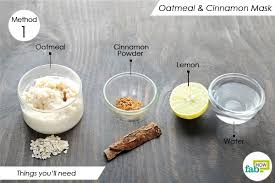 oatmeal face masks to get rid of acne