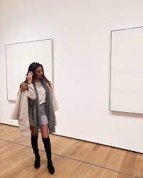 Thigh High Boots Winter Outfit Aritzia Wilfred Scarf Skirt Sweater Ootd Outfit Outfits Fashion Outfits Minimalist Outfit