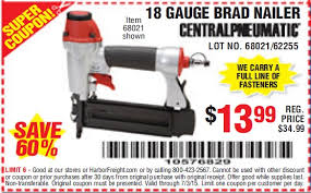 Today i count down my list of 10 items that i think any firearms enthusiast might find useful in the gun room/man cave. Harbor Freight Tools Coupon Database Free Coupons 25 Percent Off Coupons Toolbox Coupons 18 Gauge Brad Nailer